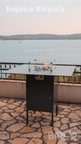 Модерна дизайнерска маса - Огнена маса Engasco Slava High, снимка 8 - Маси - 53941344