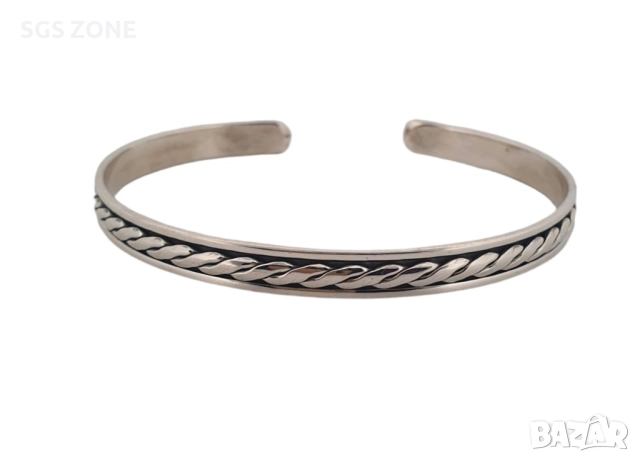 СРЕБЪРНА ГРИВНА 925, снимка 2 - Гривни - 52362581