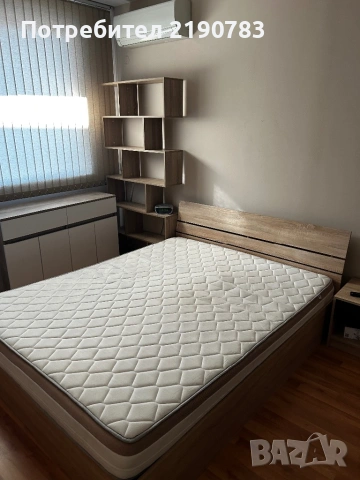 Продавам спалня с подматрачна рамка+матрак, снимка 4 - Спални и легла - 53737293