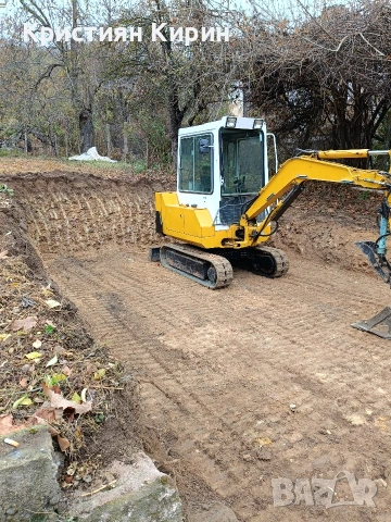 Услуги мини багер 2,5т .Тристранен самосвал 3,5т , снимка 2 - Индустриална техника - 47221291