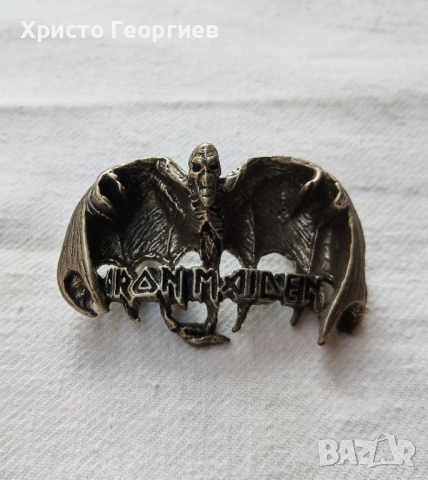 Iron Maiden - Monsters Of Rock, Brooch (Only Fan Club)