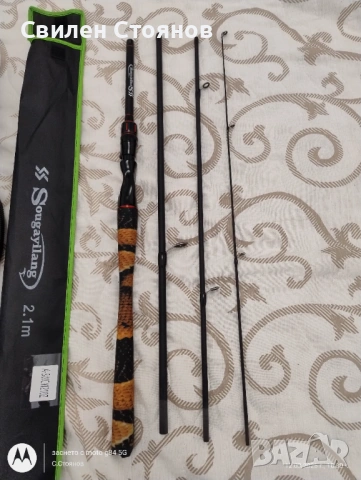 Травъл спининг+ калъф., снимка 3 - Въдици - 53809118