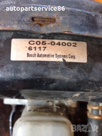 Серво спирачки и главен спирачен цилиндър за Mazda 6 2.0D (2002-2007) C0504002, снимка 2 - Части - 53611445