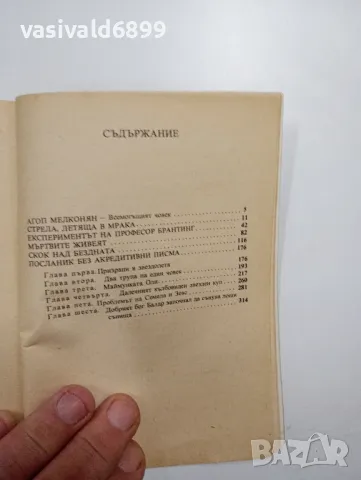 Сергей Снегов - Скок над бездната , снимка 5 - Художествена литература - 48753500