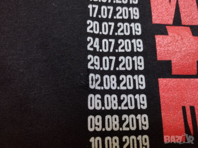 Rammstein /  "Stadium Tour 2019" - метъл тениска, снимка 11 - Тениски - 46230266