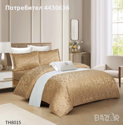 Луксозен спален комплект – елегантност и комфорт у дома, снимка 6 - Спално бельо - 53314924