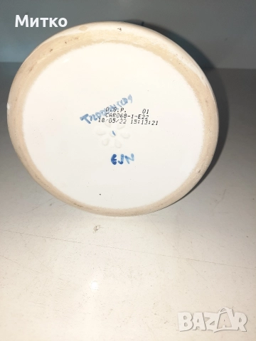 Колекционерска порцеланова бутилка за алкохол, снимка 8 - Сервизи - 52920763