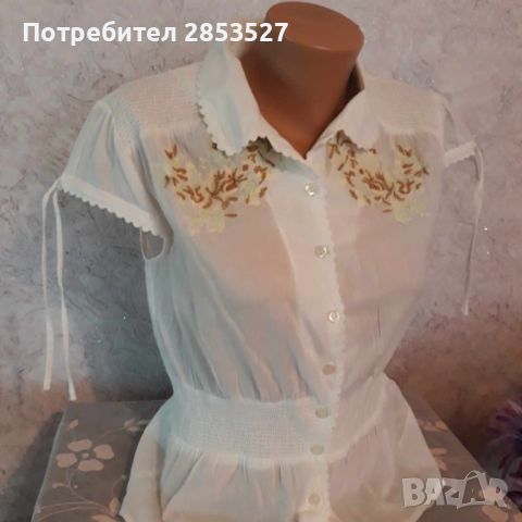 ZARA Бяла Риза, снимка 8 - Ризи - 46526003