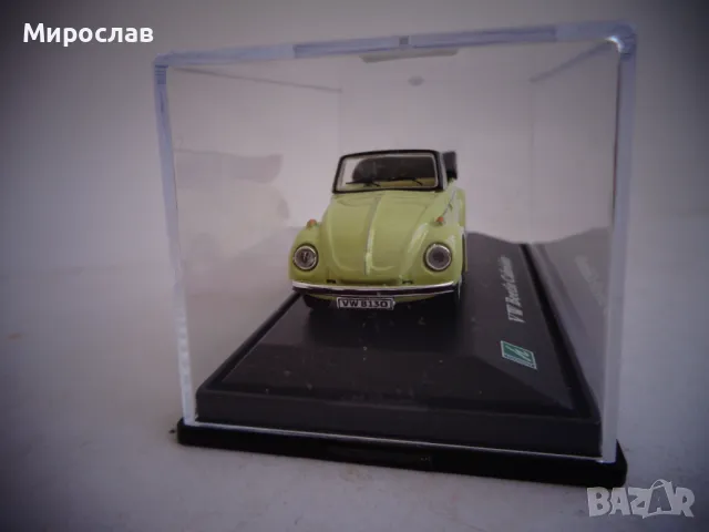 1:72 HONGWELL VW BEETLE CABRIO ИГРАЧКА КОЛИЧКА МОДЕЛ, снимка 2 - Колекции - 47801629