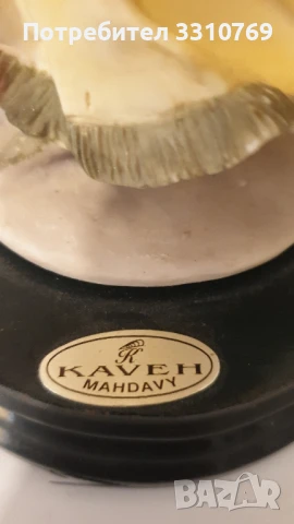 Прекрасна голяма порцеланова статуетка на дама., снимка 4 - Статуетки - 50809595