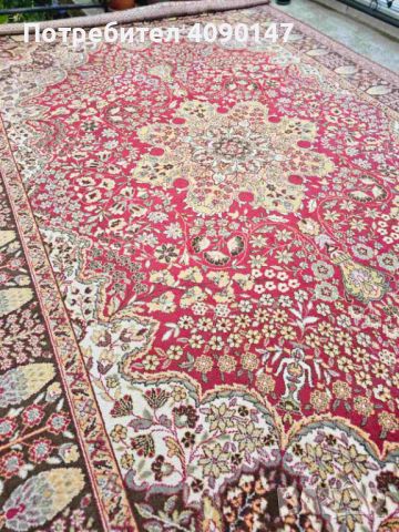 Персийски килим вълна, снимка 4 - Килими - 45625323