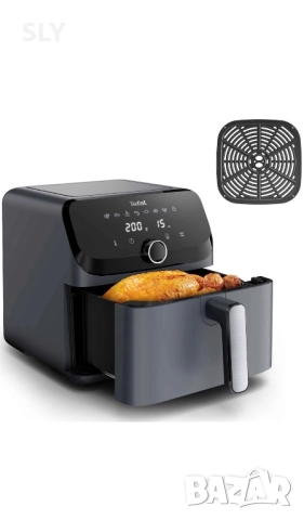 Фритюрник с горещ въздух Tefal Easy Fry Mega EY855BE0, снимка 3 - Фритюрници - 52493418