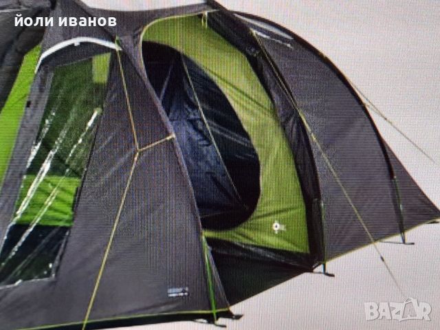Палатка -АНCОNA4-голяма 4 местна висока с предверие и два входа, снимка 14 - Палатки - 45542109