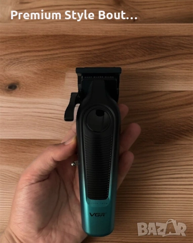 Професионална машинка за подстригване VGR V-196 – Прецизност, удобство и стил в едно устройство, снимка 5 - Тримери - 53673721