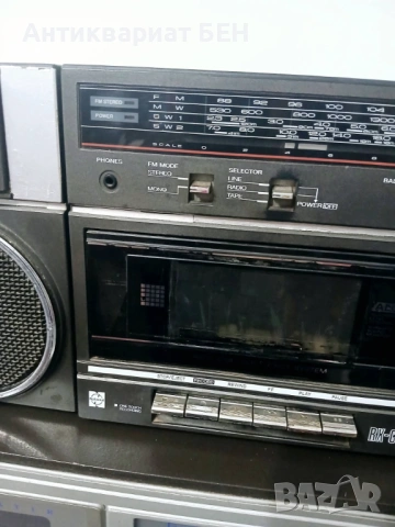 📻 Vintage Boombox – National RX-C37 – Japan – Graphic Equalizer 💯 , снимка 5 - Антикварни и старинни предмети - 53751030