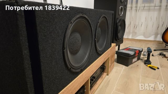 Бас каса 2х12" 2x300W RMS, снимка 1