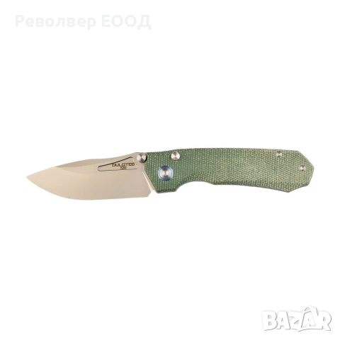 Сгъваем нож Dulotec K262-GN дръжка от Micarta и 14C28N неръждаема стомана, снимка 6 - Ножове - 45007816