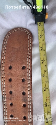 Кожен колан за фитнес, снимка 4 - Спортна екипировка - 53983562