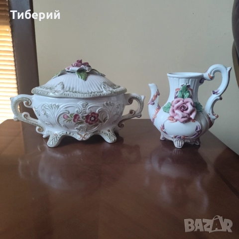 Порцеланова  бонбониера/ваза Bassano