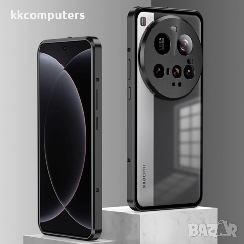 Метален калъф за Xiaomi 15 Ultra – алуминиева рамка и pop-up заключване, различни цветове, снимка 4 - Калъфи, кейсове - 52377662