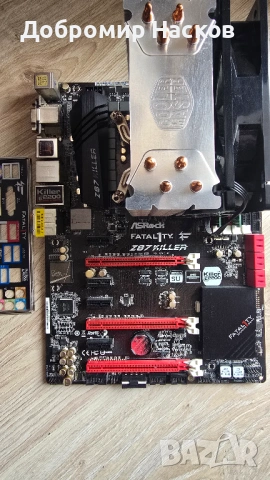 Дъно AsRock, Процесор Intel I5-4670k, Охладител Cooler Master , RAM