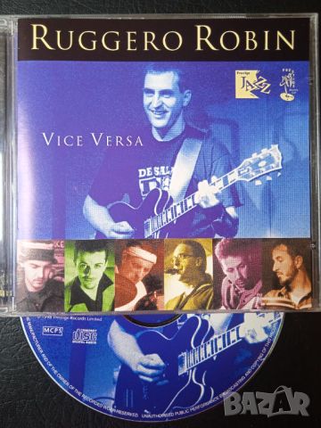 JAZZ - Ruggero Robin – Vice Versa - оригинален диск ДЖАЗ, снимка 1 - CD дискове - 45358202