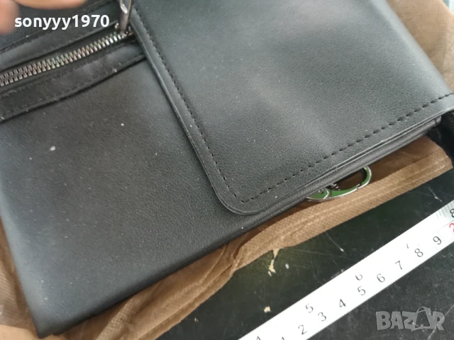 КОЖЕНА ЧАНТА-ЧЕРНА 1907251935, снимка 13 - Чанти - 51075768