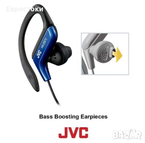 Слушалки JVC Sport HA-EB75, спортни слушалки Ear-Clip , снимка 3 - Безжични слушалки - 46700419