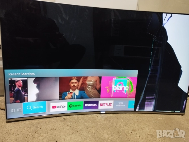 Счупен Samsung UE49KS7502