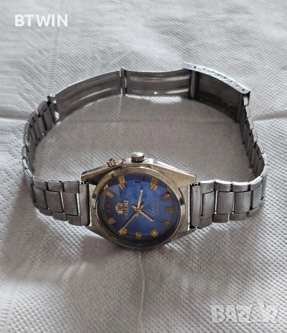 Винтидж японски часовник ORIENT – механичен, 21 Jewels !, снимка 7 - Мъжки - 53536078