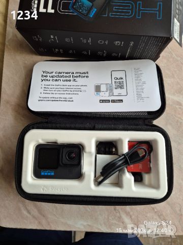 Продавам екшън камера Go Pro 11 black, снимка 15 - Камери - 45747122