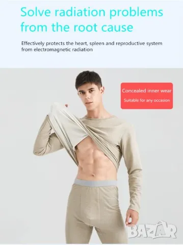 Екраниран Клин Сребърни Нишки Радиационна Защита от Електромагнитно Излъчване EMR EMP Защита от ЕМП, снимка 10 - Други - 50007706