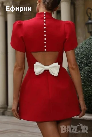 Червена рокля, Секси рокля, Мини рокля