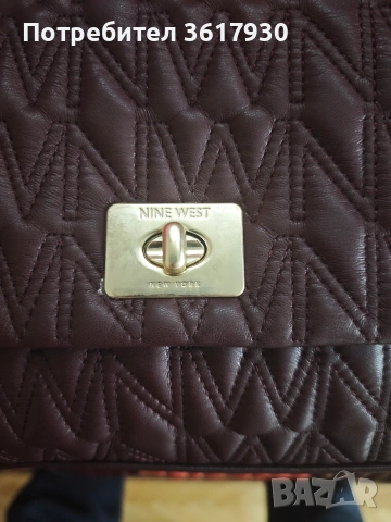 Дамска чанта Nine West, снимка 4 - Чанти - 53480792