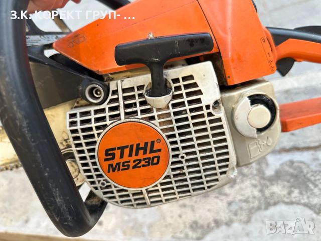 Бензинова Резачка STIHL MS230, снимка 3 - Други инструменти - 46263629