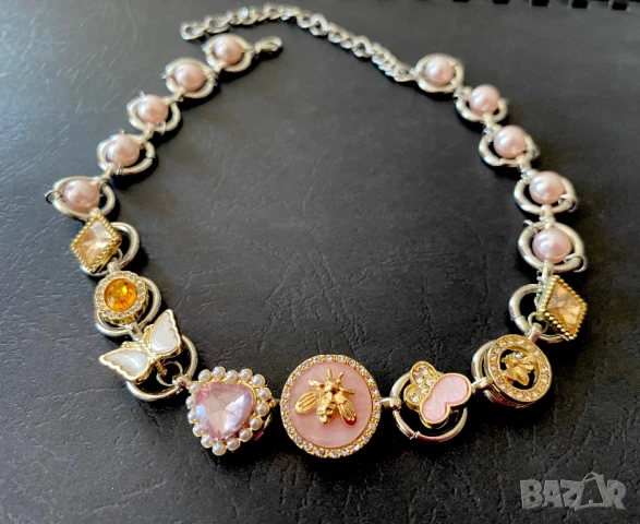 Чокър колие , снимка 9 - Колиета, медальони, синджири - 50713167