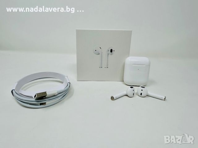 Слушалки Apple Airpods 2 Епъл Еърподс 2, снимка 9 - Слушалки и портативни колонки - 46519904