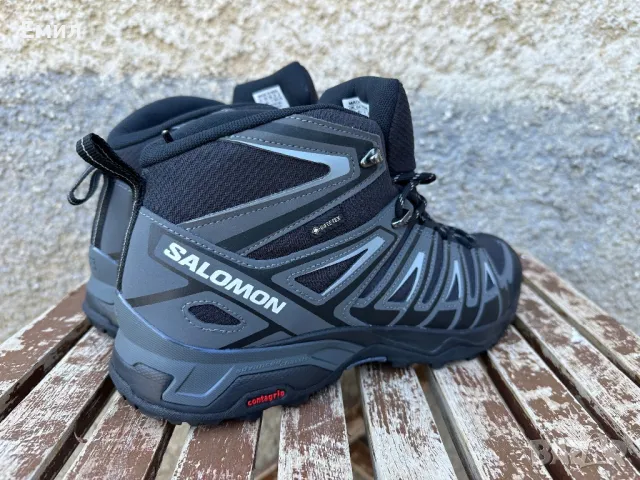 Нови обувки Salomon X Ultra Pioneer Mid Gore-Tex, Рязмер 45.5 см, снимка 3 - Мъжки боти - 47653389