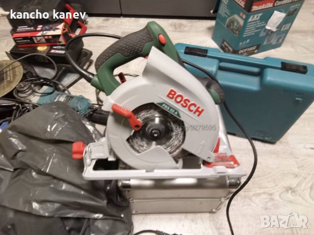 Продавам циркуляр Boch PKS55 1200w 160mm, снимка 3 - Други инструменти - 46516051