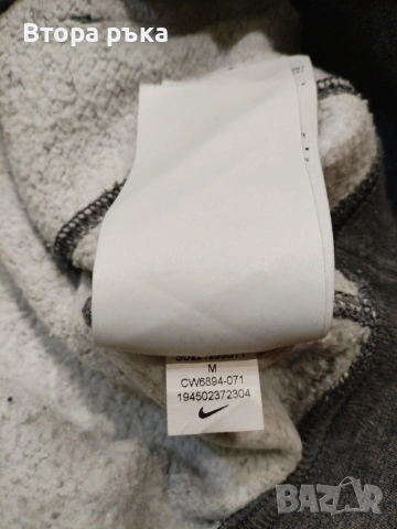 Nike fleece горнище мъжка оригинален , снимка 5 - Спортни дрехи, екипи - 53036828