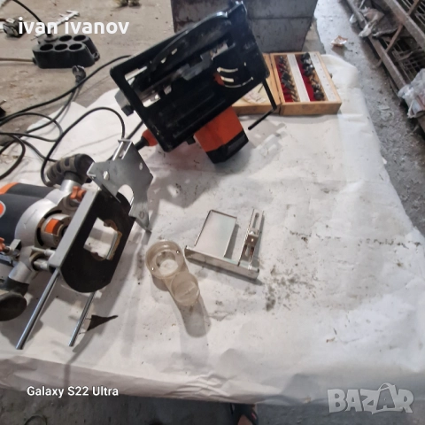 Оберфреза и Цирколяр Комплект, снимка 13 - Други инструменти - 51720206