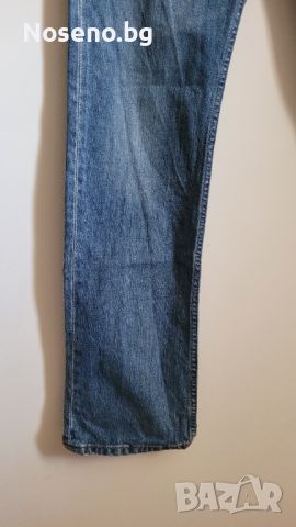 W28 L32, Сини дамски дънки Levi's 506 Standard, снимка 5 - Дънки - 46807256