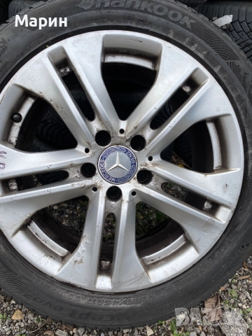 Оригинални джанти 17 цола мерцедес , снимка 8 - Гуми и джанти - 52306341