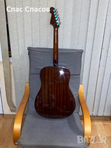 Нова акустична китара Fender California Redondo , снимка 3 - Китари - 53278378
