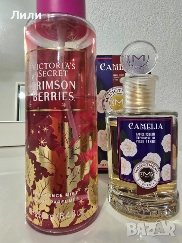 Спрей за тяло Виктория Сикрет и Тоалетна вода с аромат на Камелия , снимка 3 - Дамски парфюми - 53802861