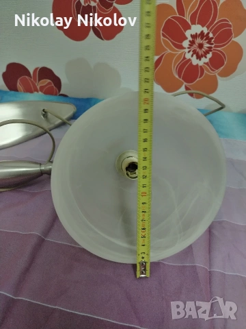 двоен лампион за таван , снимка 2 - Лампи за таван - 53480173