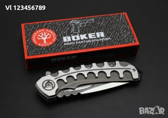 Сгъваем нож BOKER F86 -98х231, снимка 3 - Ножове - 47928214