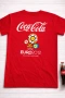 Vintage Coca-Cola UEFA EURO 2012 Poland-Ukraine колекционерска тениска L, снимка 1