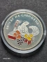 Продавам сребърна монета 5 лева от 2006 година,Лозарство и винопроизводство, снимка 1