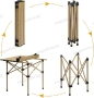 Преносима Сгъваема Маса в Калъф за Къмпинг, Пикник, Барбекю , снимка 6